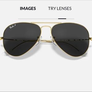 Ray Ban polarized classic aviators
